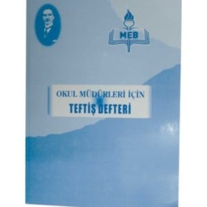 Teftiş Defteri (Okul Müdürleri İçin)