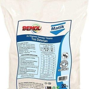 Bemol Matik Az Köpüren Katkılı Sentetik Toz Deterjan (Ağartıcılı) 20 KG